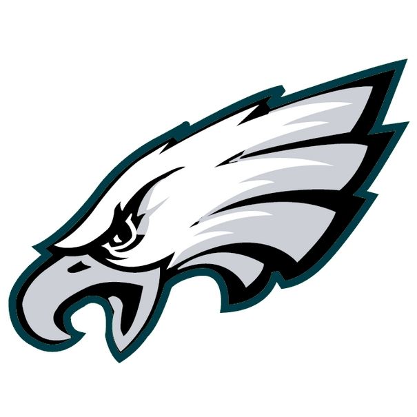 Philadelphia Eagles Chrome Metal Auto Emblem