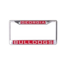 Load image into Gallery viewer, Georgia Bulldogs License Plate Laser Frame