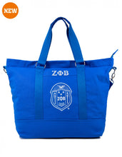 Load image into Gallery viewer, Zeta Phi Beta Canvas Bag