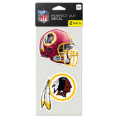Load image into Gallery viewer, Washington Commanders Perfect Cut Decal (Set of 2), 4" x 4"