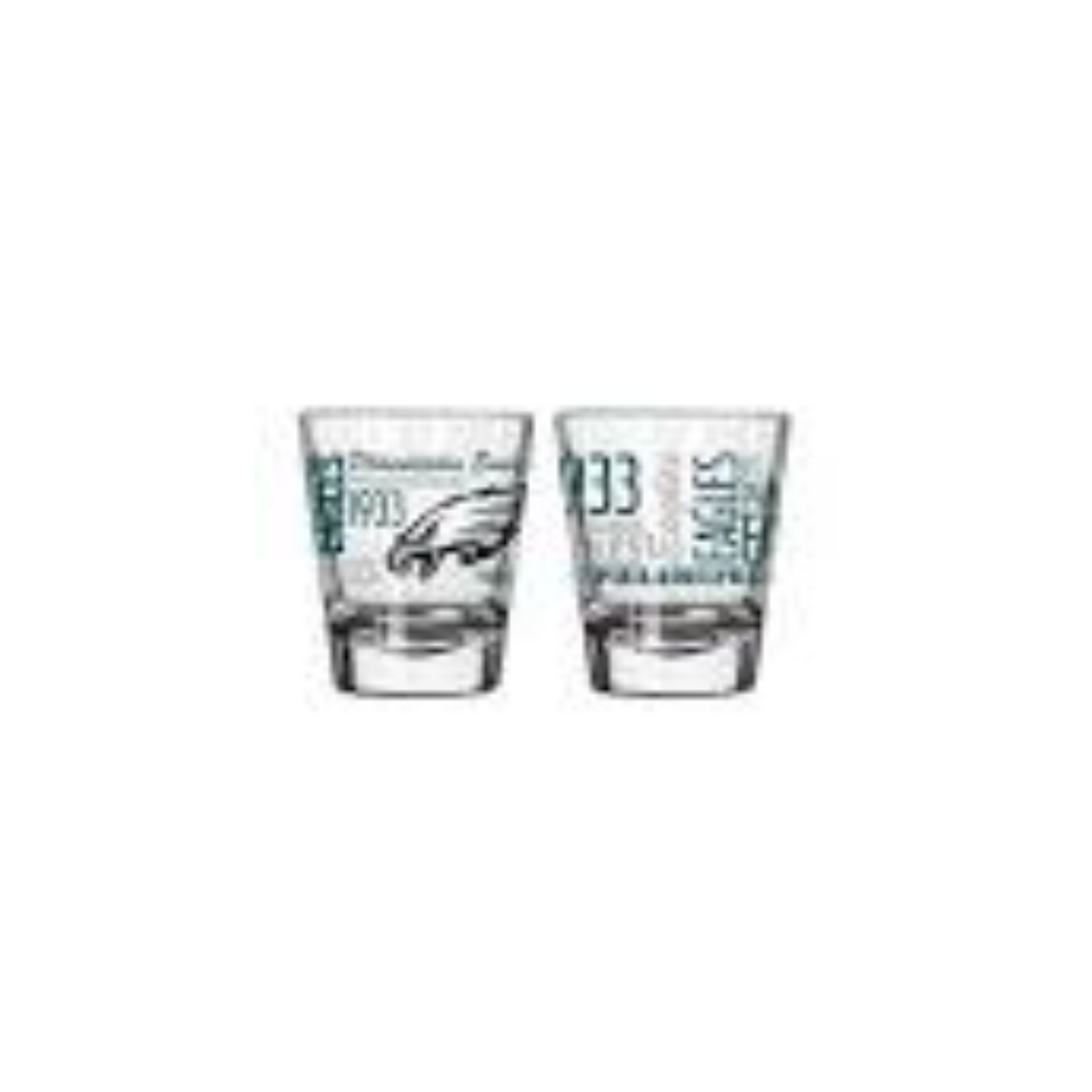 Philadelphia Eagles 2 oz. Spirit Shot Glass