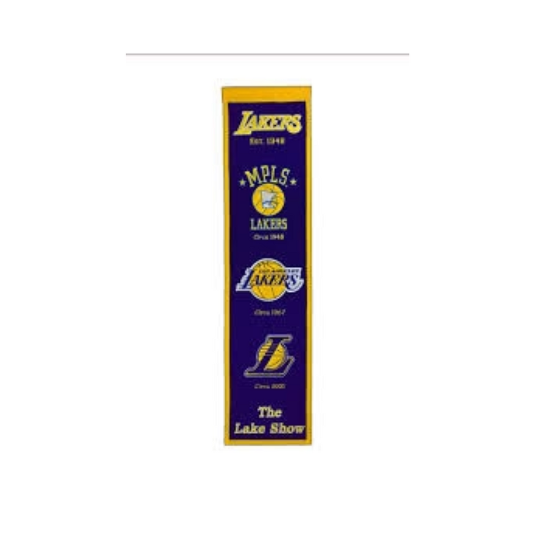Los Angeles Lakers Heritage Banner