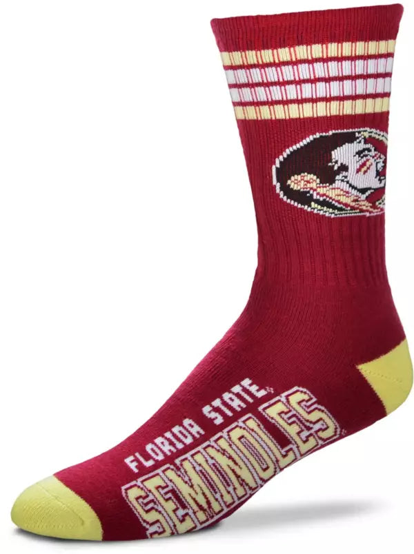 Florida State Seminoles 4 Stripe Deuce Socks