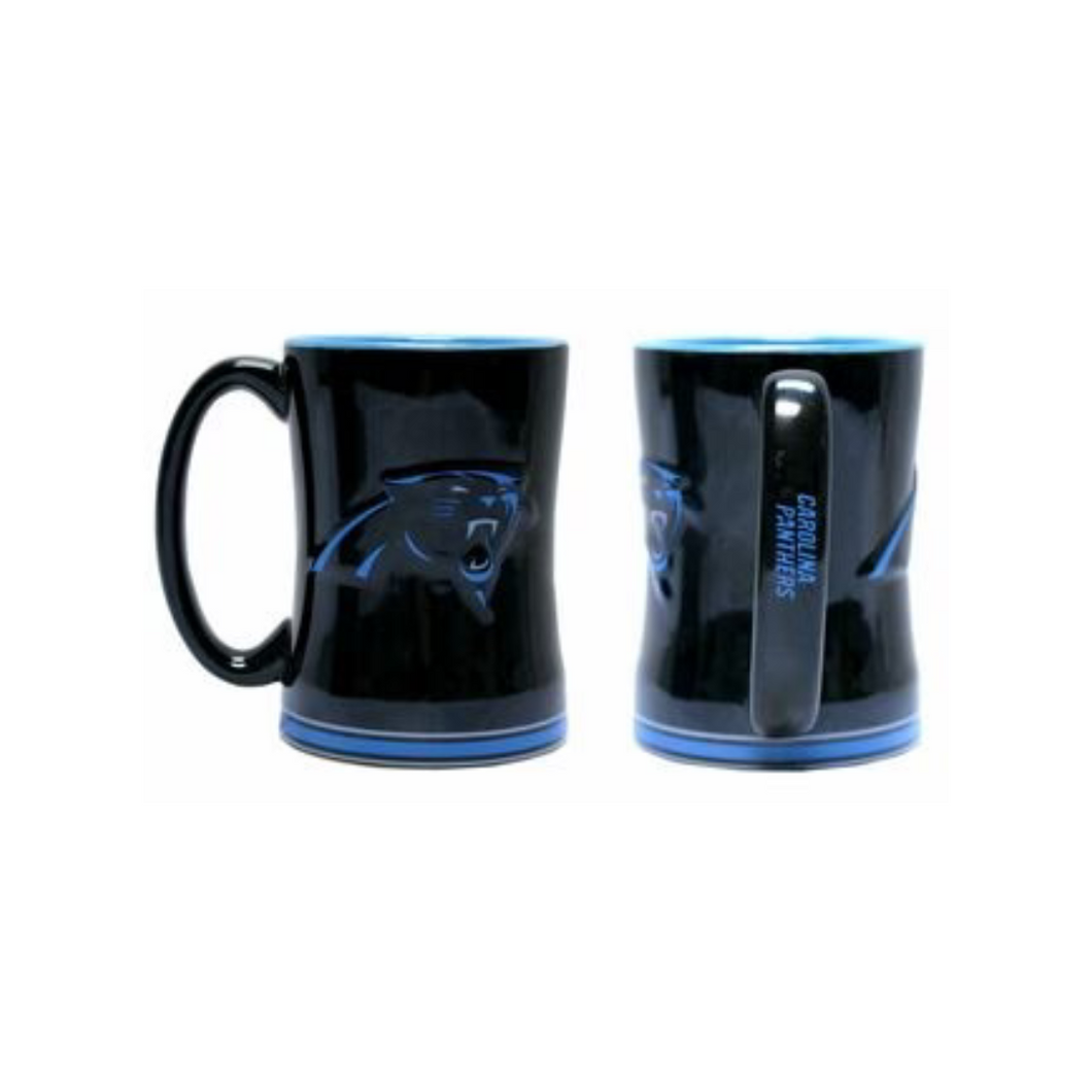 Carolina Panthers Sculpted Relief Mug