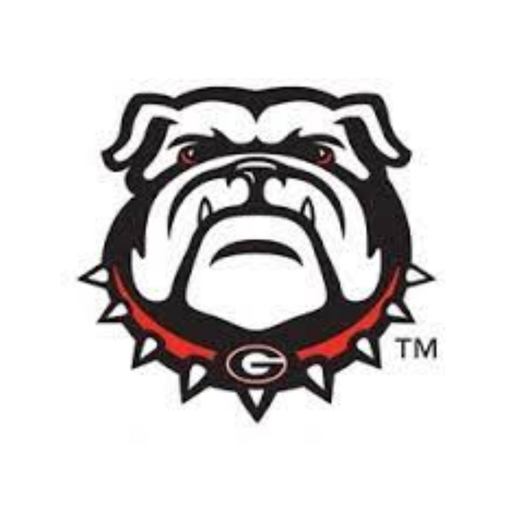 Georgia Bulldogs Decal New Dawg Face 4