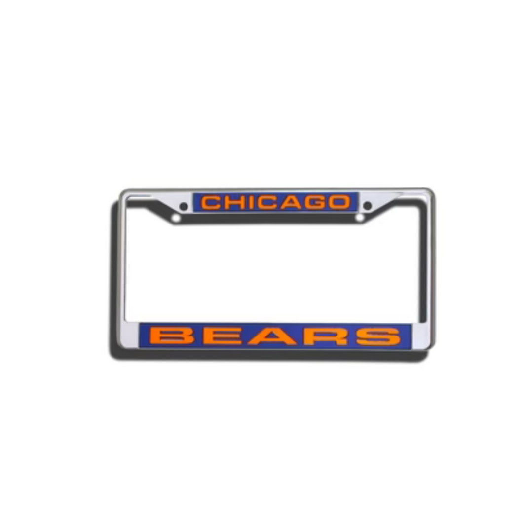 Chicago Bears License Plate Laser Frame