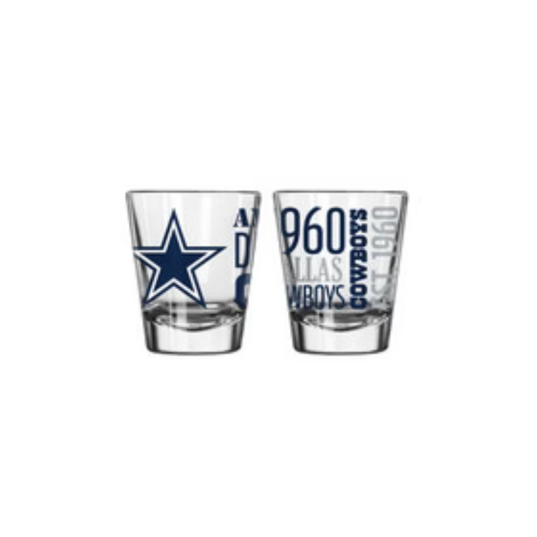 Dallas Cowboys 2oz Spirit Shot Glass