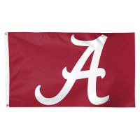 Alabama Crimson Tide 3X5 Horizontal Team Flag