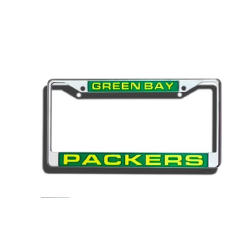 Green Bay Packers License Plate Laser Frame