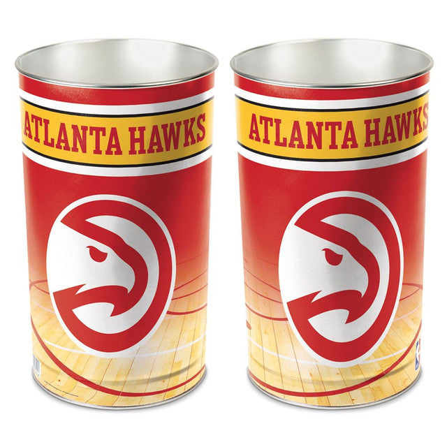Atlanta Hawks Wastebasket 15 Inch