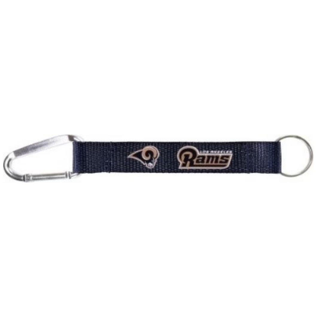 Los Angeles Rams Small Carabiner Lanyard Keychain