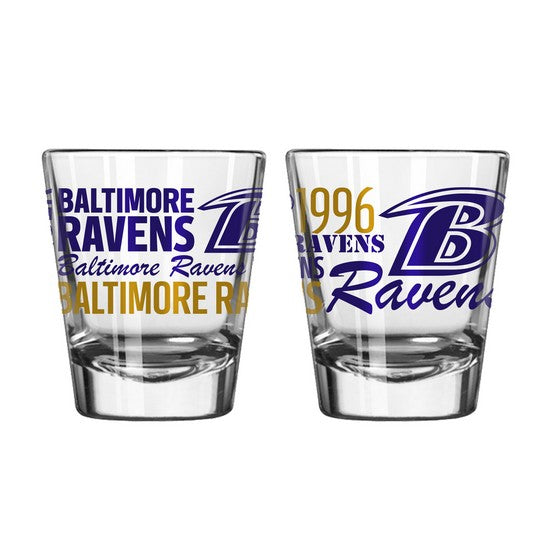 Baltimore Ravens 2oz. Spirit Shot Glass
