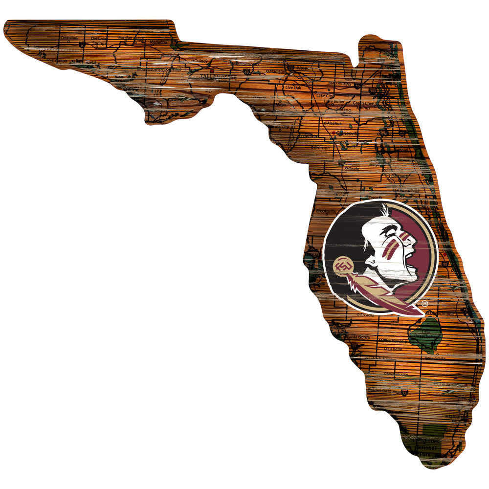 Florida State Seminoles Distressed 12