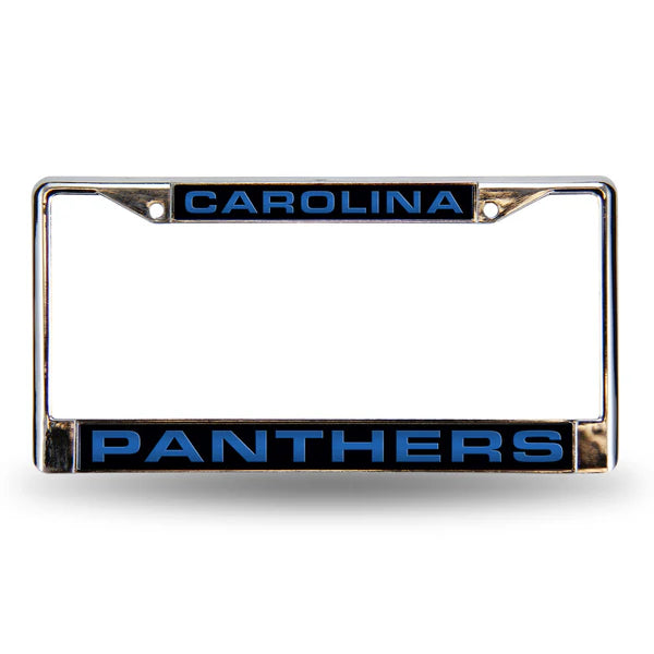 Carolina Panthers License Plate Laser Frame