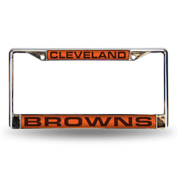 Cleveland Browns License Plate Laser Frame