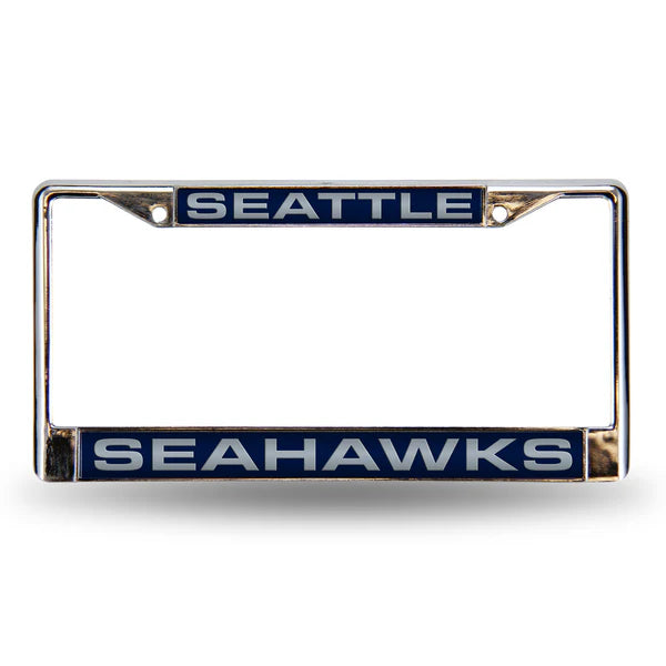 Seattle Seahawks License Plate Laser Frame