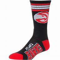 Atlanta Hawks 4 Stripe Deuce Socks