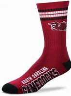 South Carolina Gamecocks 4 Stripe Deuce Socks