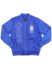 Load image into Gallery viewer, Phi Beta Sigma Bomber Jacket
