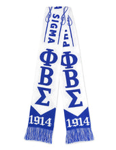 Load image into Gallery viewer, Phi Beta Sigma Scarf
