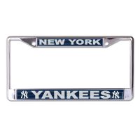 New York Yankees License Plate Laser Frame