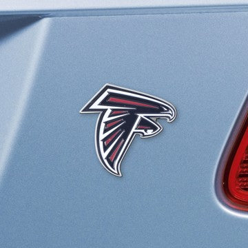 Atlanta Falcons 3D Metal Auto Emblem - Color