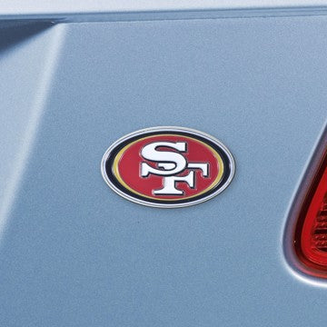 San Francisco 49ers 3D Metal Auto Emblem - Color