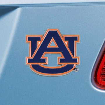 Auburn Tigers 3D Metal Auto Emblem - Color