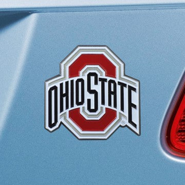 Ohio State Buckeyes 3D Metal Auto Emblem - Color