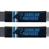 Carolina Panthers Rally Design Seat Belt Pads 2 Pack