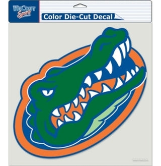 Florida Gators Decal 8x8 Die Cut Full Color