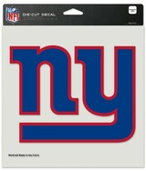 New York Giants 8x8 Die Cut Full Color Decal