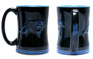 Carolina Panthers Sculpted Relief Mug