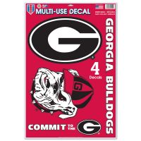 Georgia Bulldogs Decal Multi-Use 11