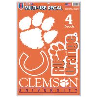 Clemson Tigers Decal Multi-Use 11