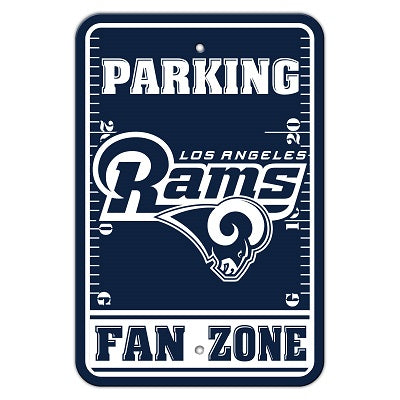 Los Angeles Rams Fan Zone Sign