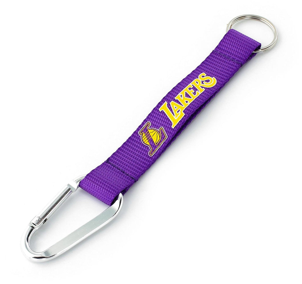 Los Angeles Lakers Small Carabiner Lanyard Keychain