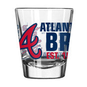 Atlanta Braves 2oz. Spirit Shot Glass