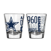 Dallas Cowboys 2oz Spirit Shot Glass