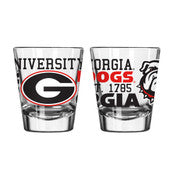 Georgia Bulldogs 2oz Spirit Shot Glass