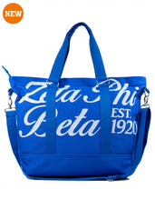 Load image into Gallery viewer, Zeta Phi Beta Canvas Bag
