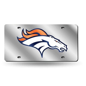 Denver Broncos License Plate Laser Cut