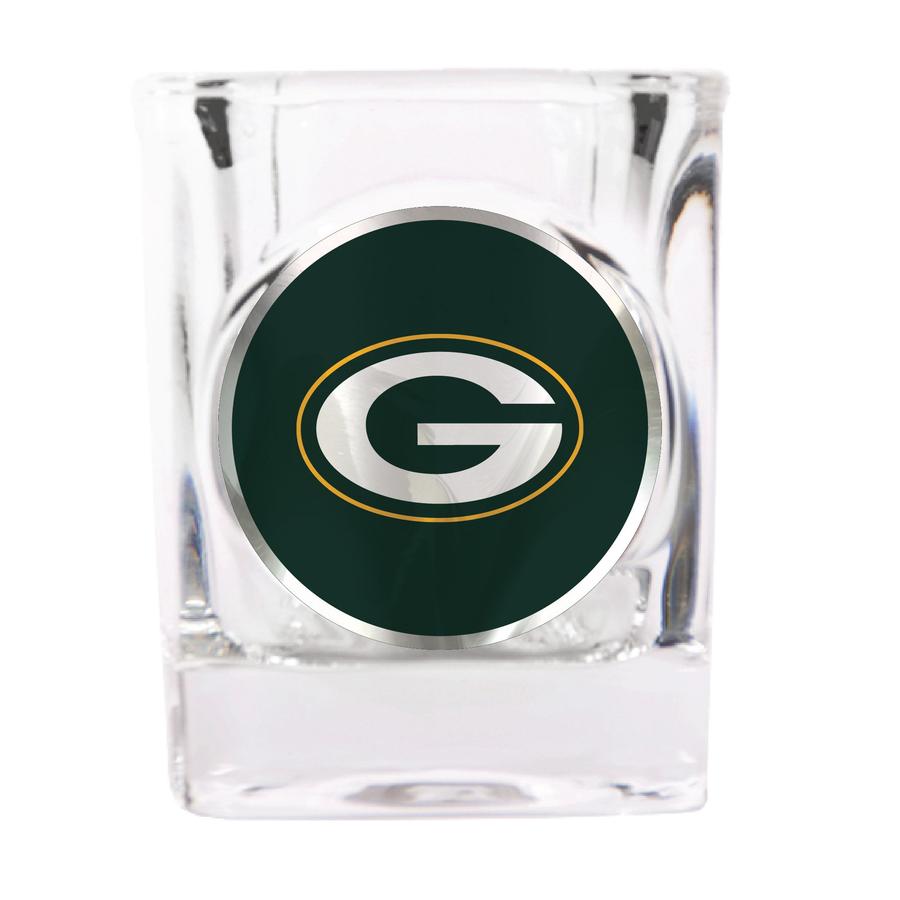 Green Bay Packers 2oz Square Shot Glass