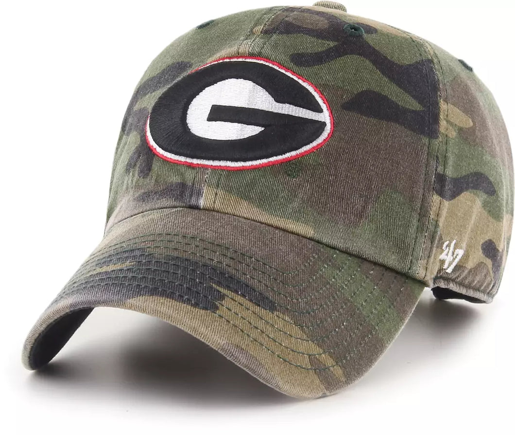 Georgia Bulldogs Clean Up Camo Adjustable Hat