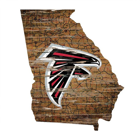 Atlanta Falcons Distressed 24