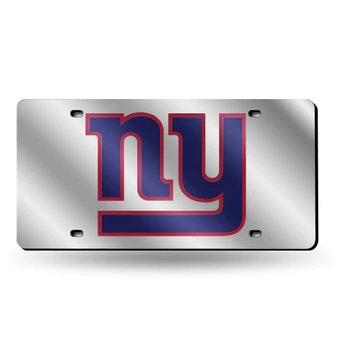 New York Giants License Plate Laser Cut