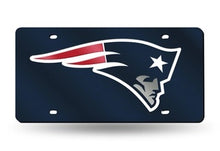 Load image into Gallery viewer, New England Patriots License Plate Laser Cut

