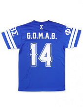 Load image into Gallery viewer, Phi Beta Sigma Football Jersey Tee
