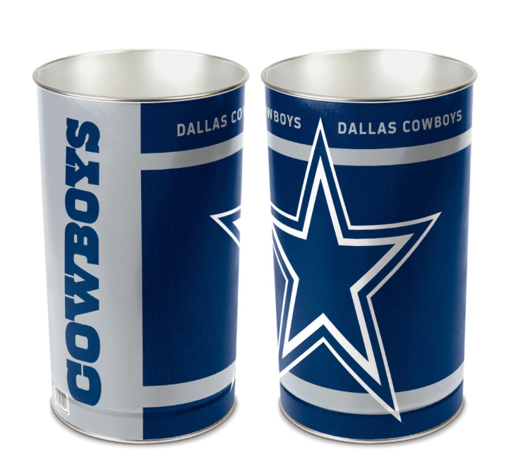 Dallas Cowboys Wastebasket