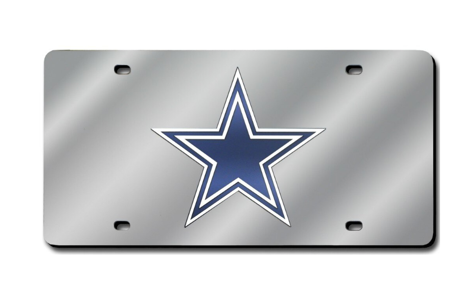Dallas Cowboys License Plate Laser Cut